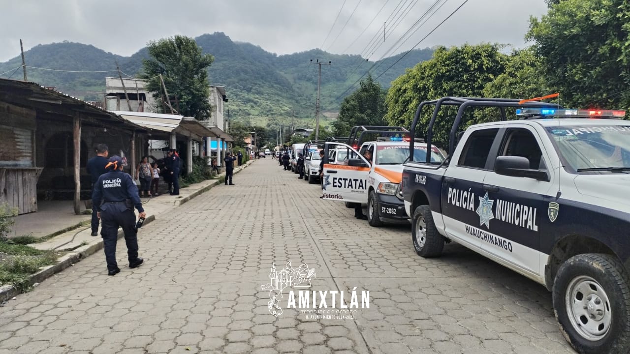 Recorridos en cunjunto con Policia Estatal